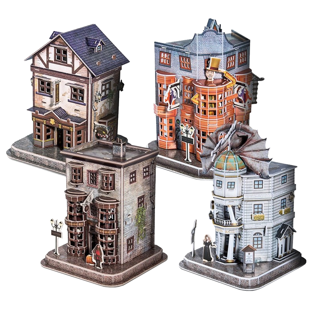 Puzzle 3D Harry Potter Wizarding World: Diagon Alley Set1