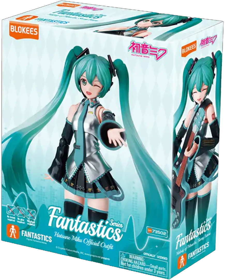 Model Kit Blokees Fantastic Series: Hatsune Miku Official Outfit 0