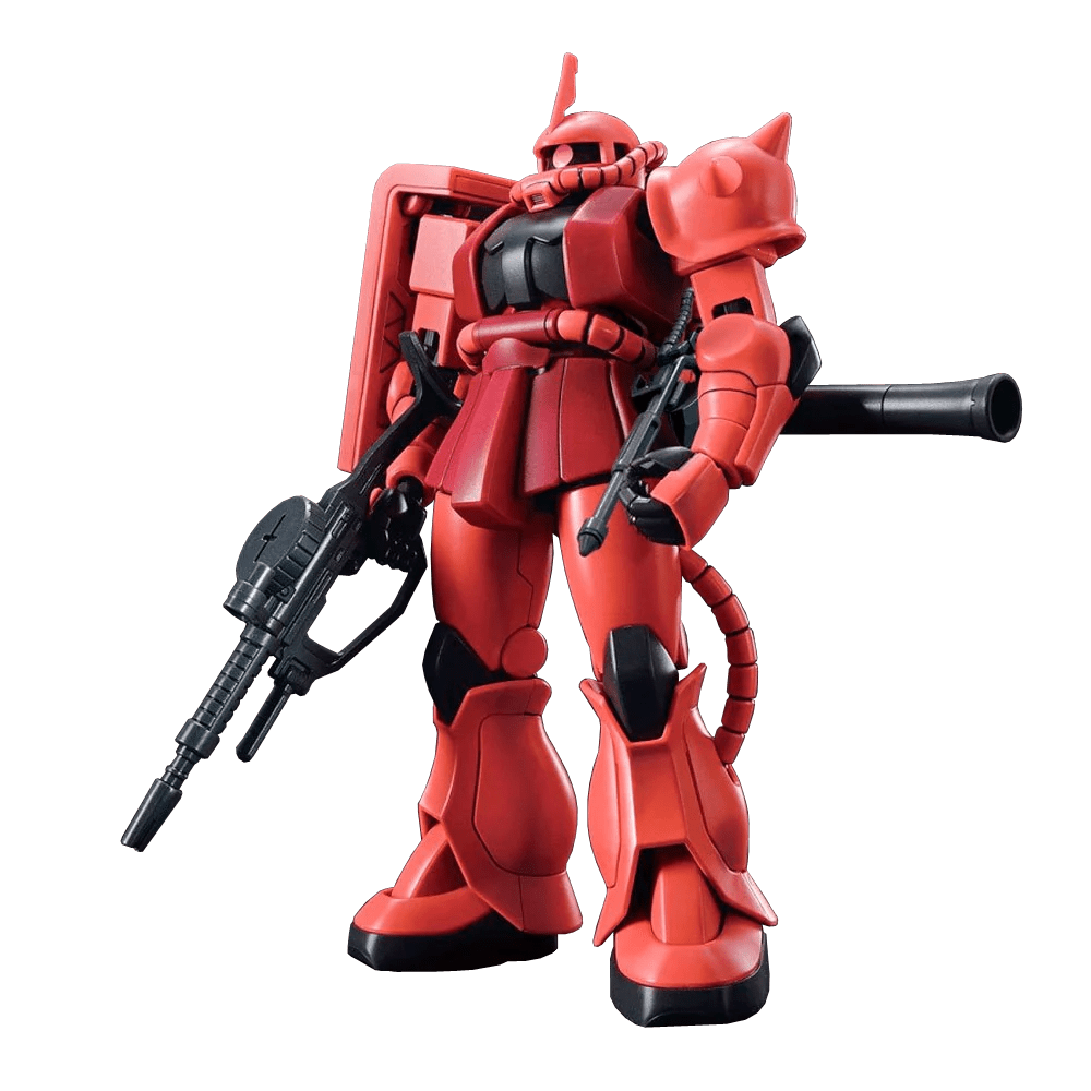 Model Kit Bandai Hobby HG: MS-06S Zaku II (Aznable's Mobile Suit)2