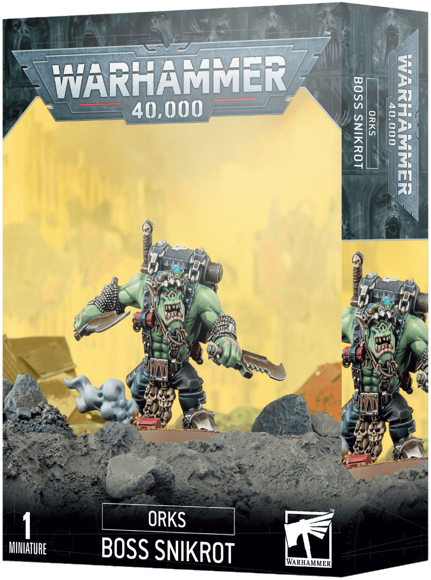 WH 40k Orks: Boss Snikrot 0