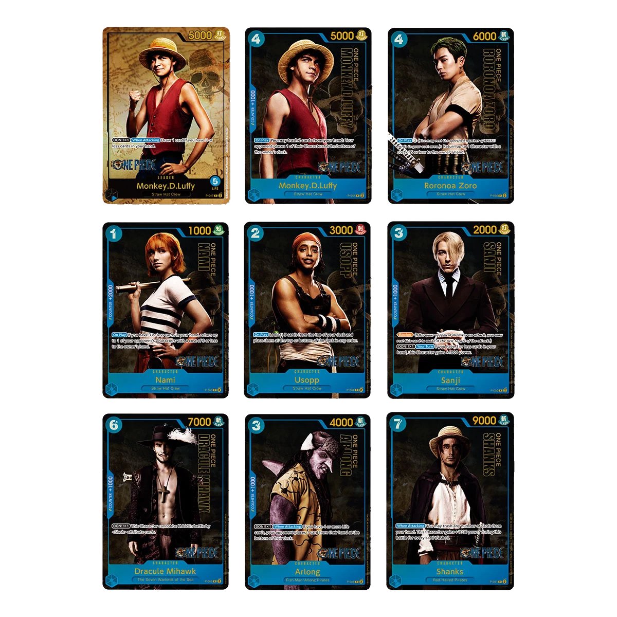One Piece CG: Premium Card Collection Live Action Edition Set2