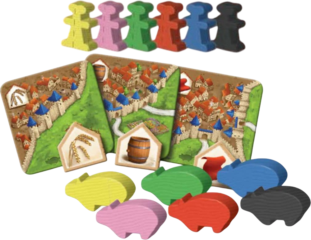 Carcassonne: Constructores y Comerciantes2