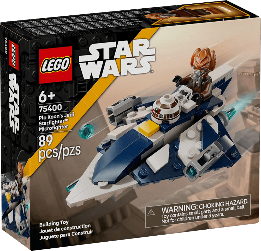 LEGO Star Wars: Microfighter Caza Estelar Jedi de Plo Koon 0