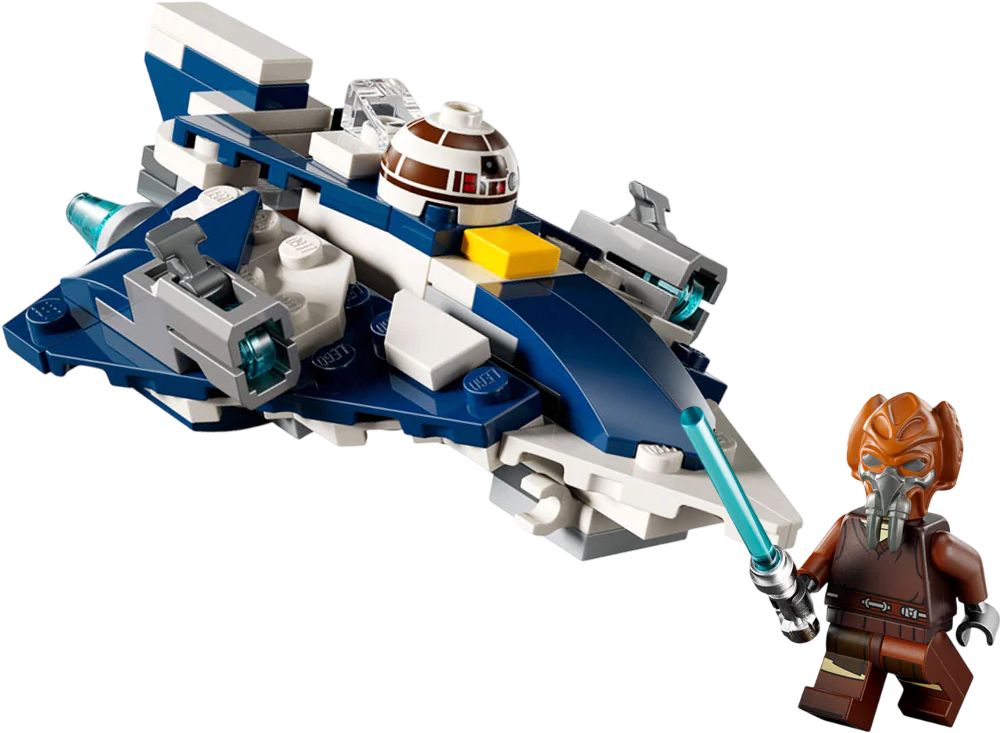 LEGO Star Wars: Microfighter Caza Estelar Jedi de Plo Koon2