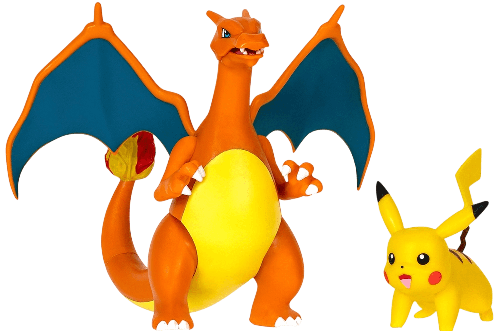 Battle Figure Pack Pokemon Jazwares Pikachu y Charizard2