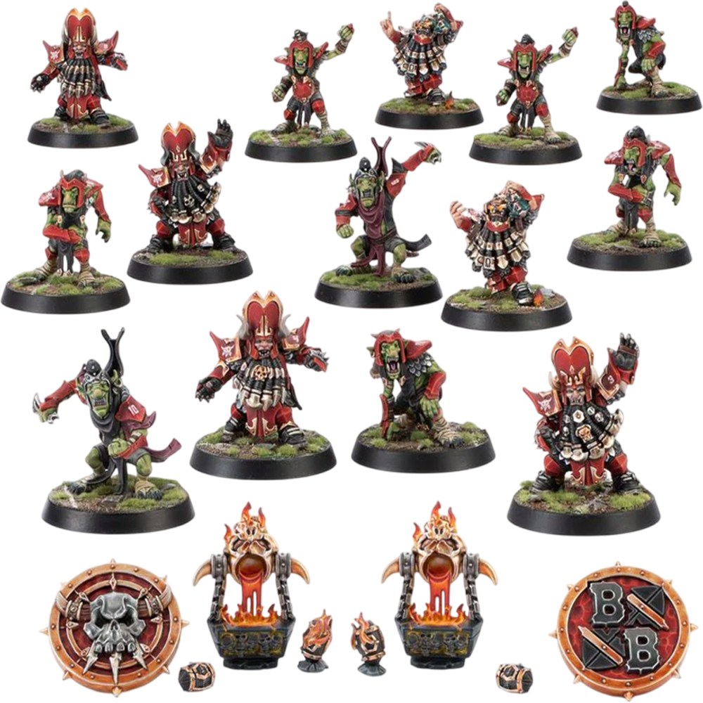 WH Blood Bowl: Chaos Dwarf Team2