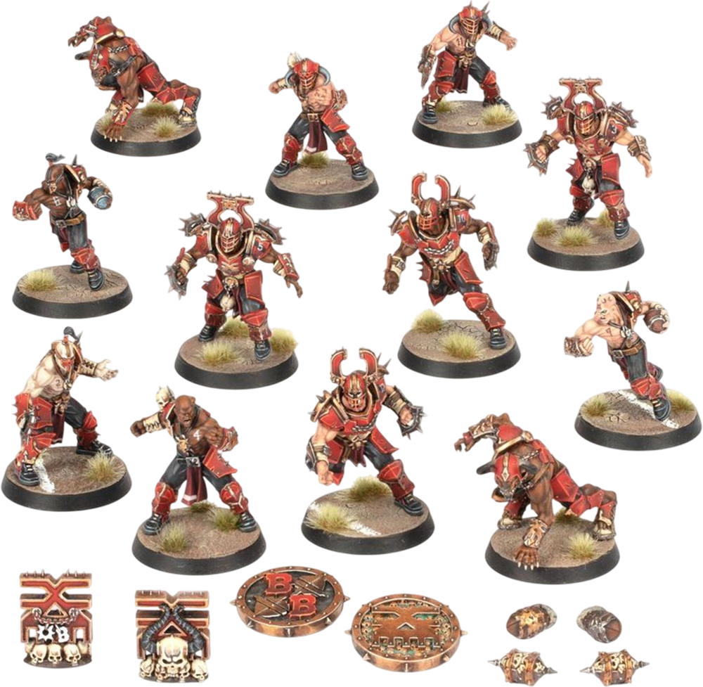 WH Blood Bowl: Khorne Team2