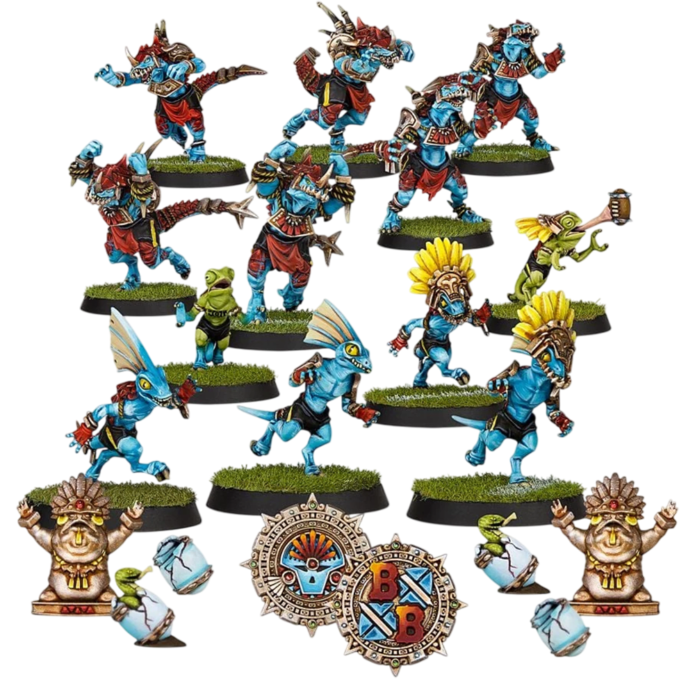 WH Blood Bowl: Lizardmen Team2