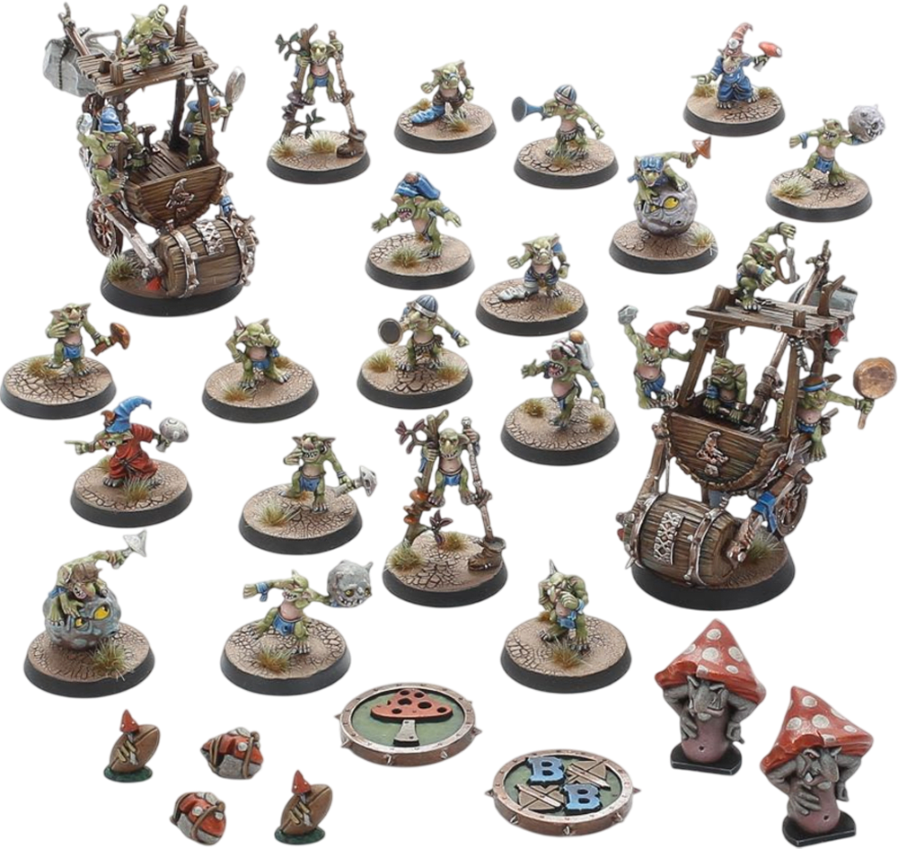 WH Blood Bowl: Snotling Team2