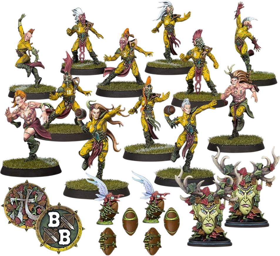 WH Blood Bowl: Wood Elf Team2