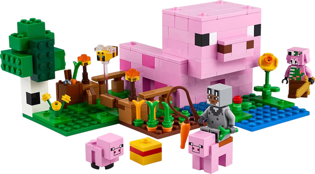 LEGO Minecraft: La Casa-Cerdo bebe2