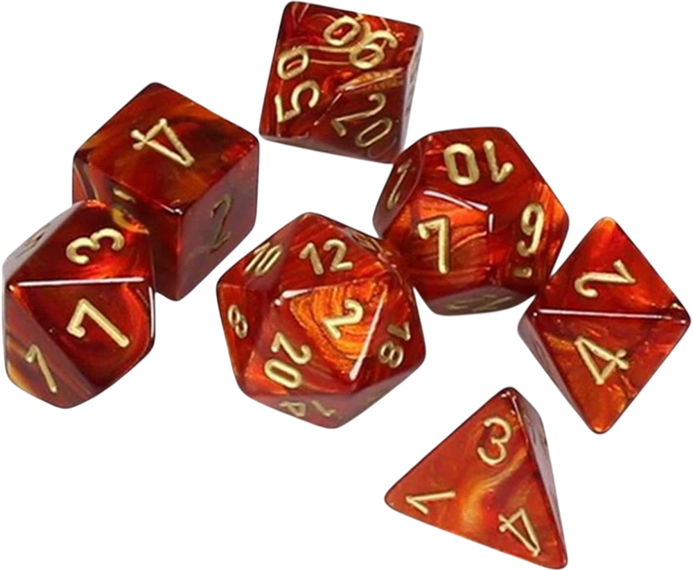 Chessex 7-Die Set Mini Scarab2