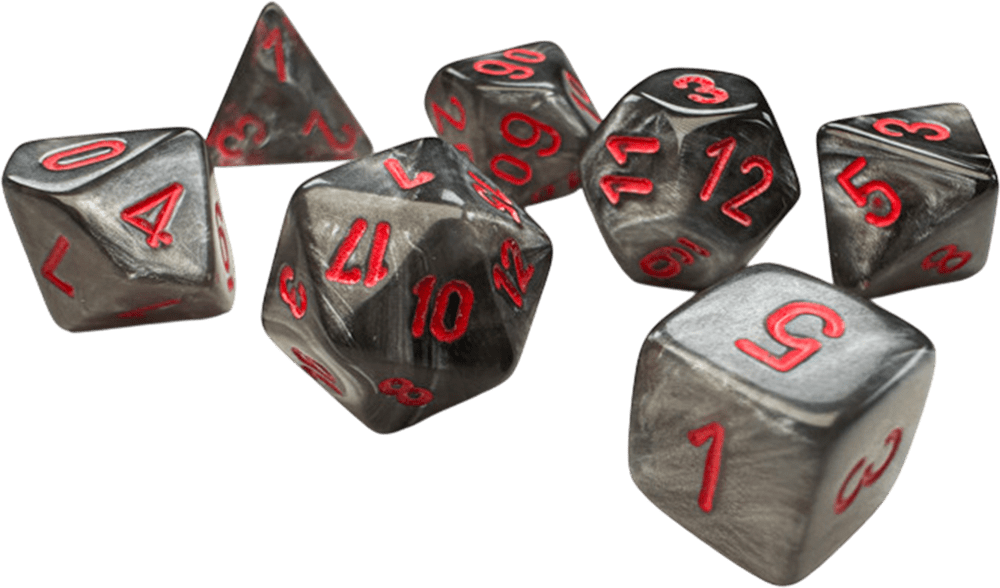 Chessex 7-Die Set Mini Velvet2