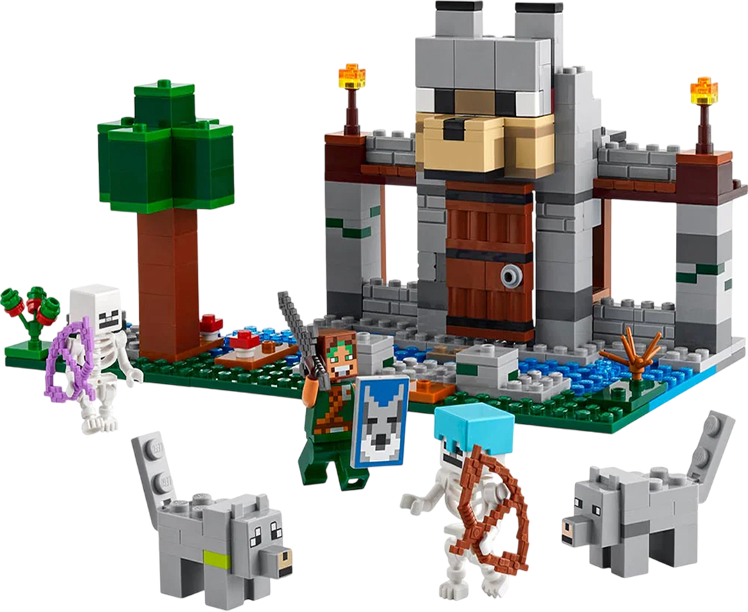 LEGO Minecraft: La Fortaleza-Lobo2