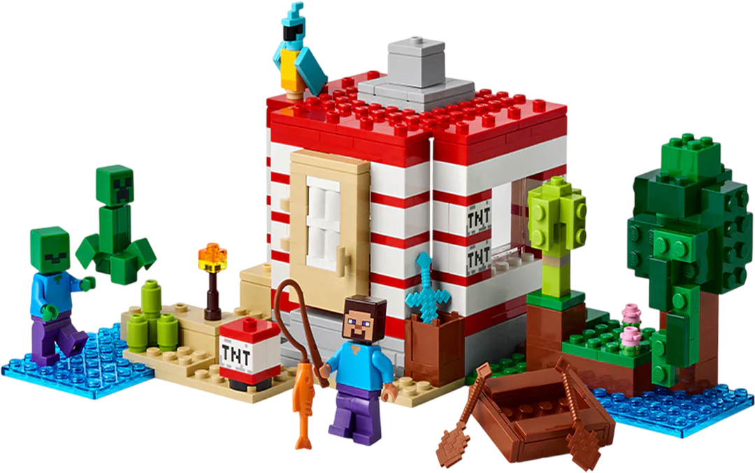 LEGO Minecraft: La Casa-Dinamita de la Selva2