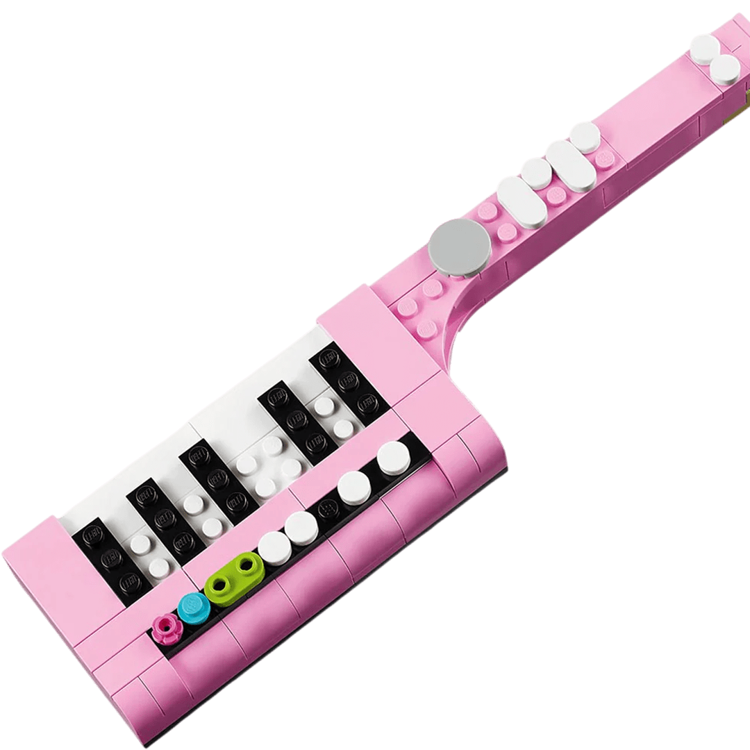 LEGO Creator: Máquina de Escribir con Flores3