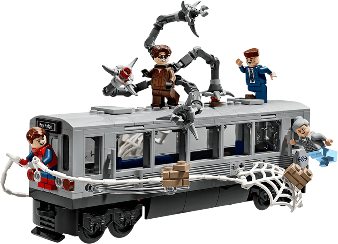 LEGO Marvel: Spider-Man vs. Doc Ock: Escena del Tren Subterráneo2
