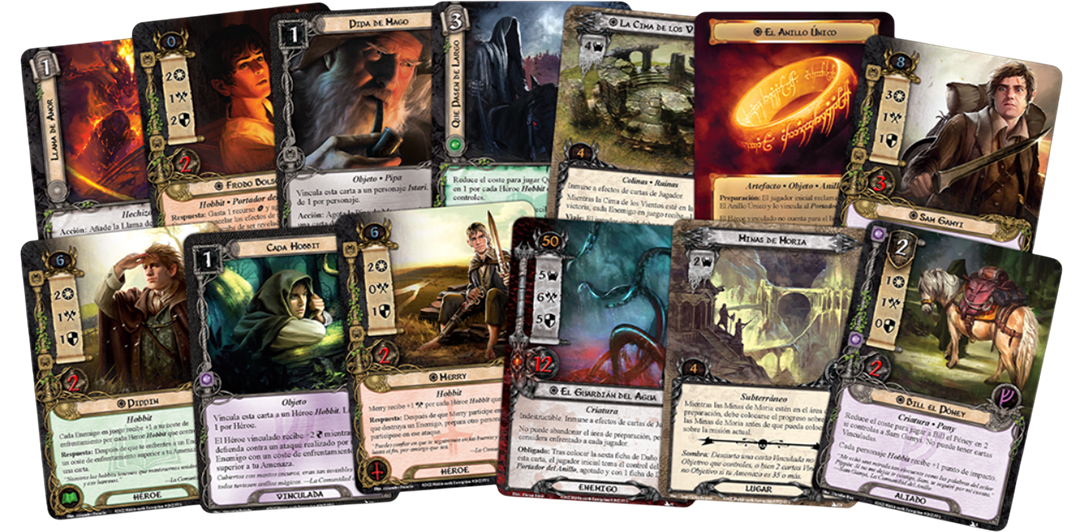 El Señor De Los Anillos - El Juego De Cartas2