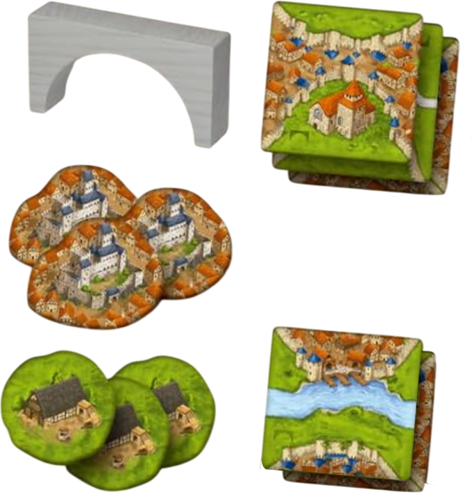 Carcassonne: Puentes y Castillos2