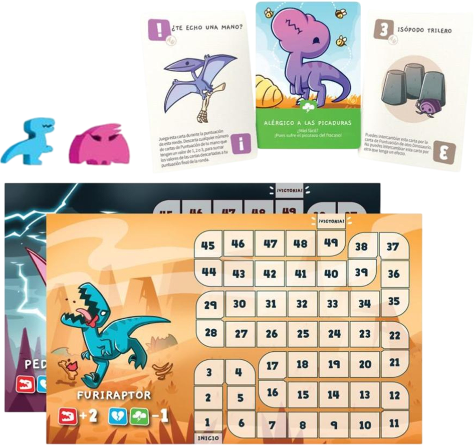 Happy Little Dinosaurs: Expansión 5-6 Jugadores2