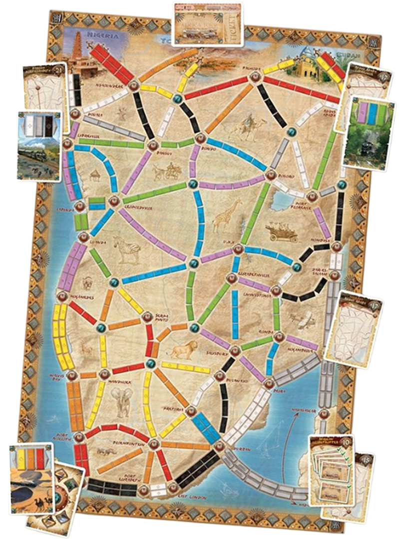 ¡Aventureros al tren! El corazon de Africa2