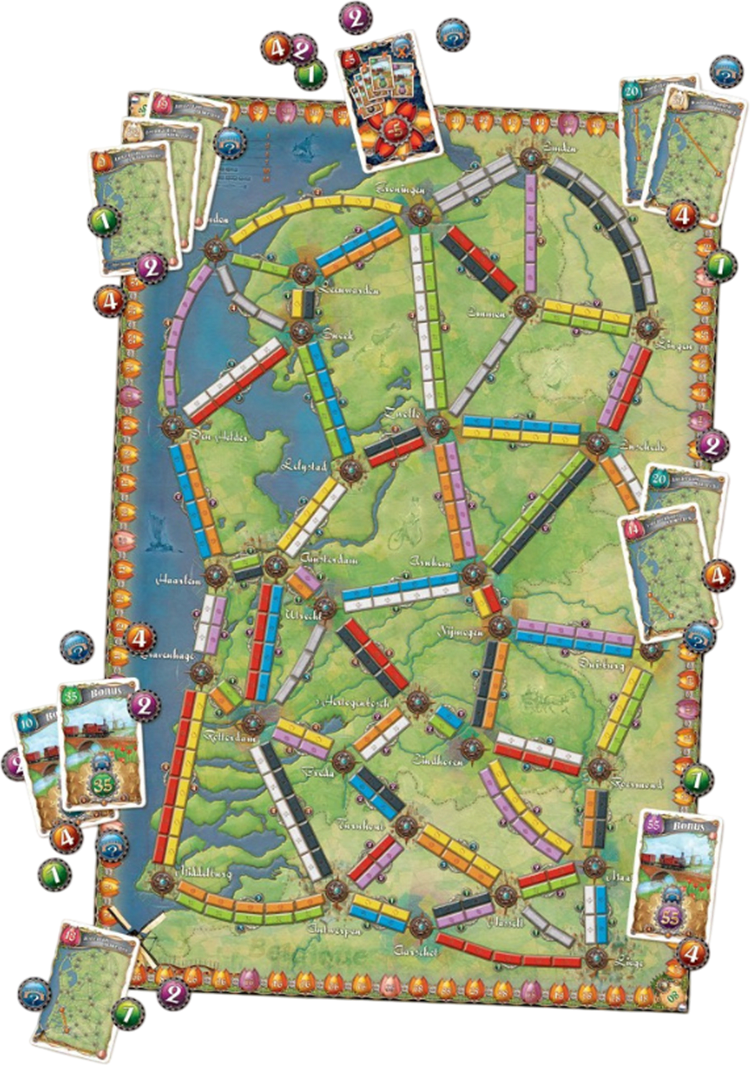 ¡Aventureros al Tren!: Países Bajos2