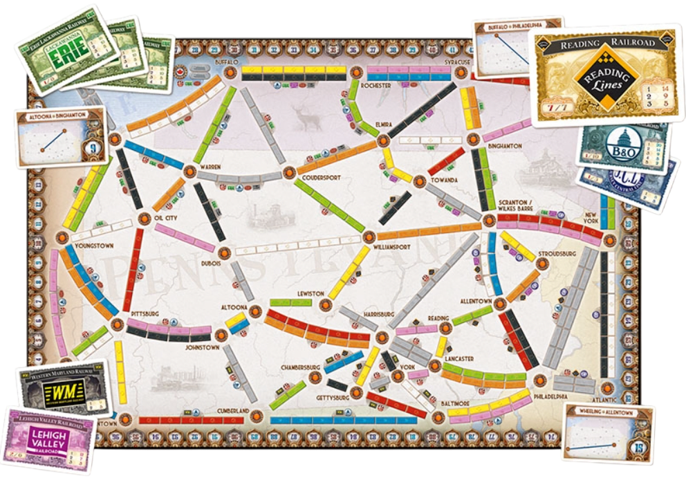 ¡Aventureros al Tren!: Reino Unido + Pennsylvania2