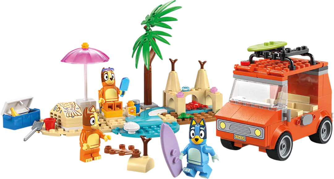 LEGO Bluey: Excursion Familiar a la Playa de Bluey2