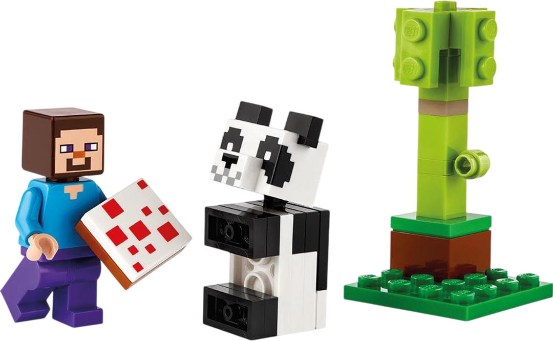 LEGO Minecraft: Steve y Panda Bebe2