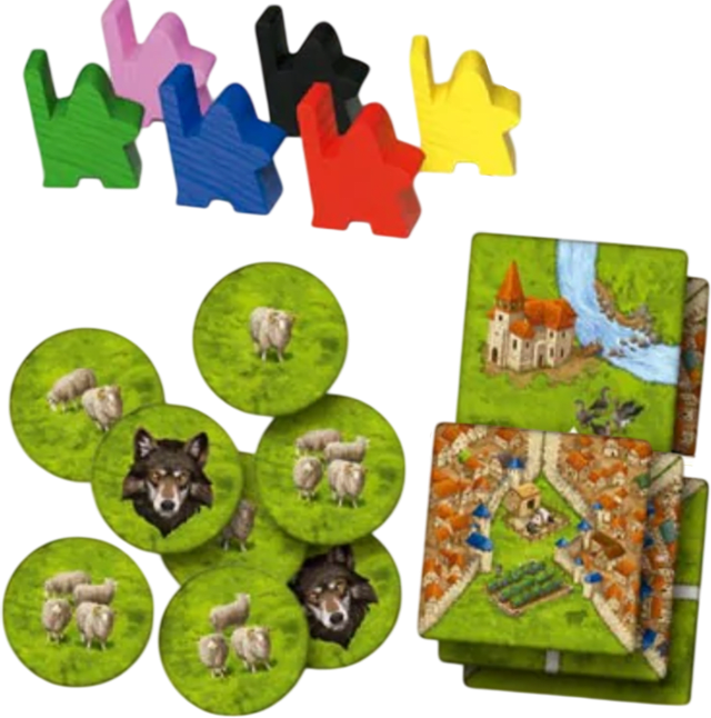 Carcassonne: Viñas y Ovejas2