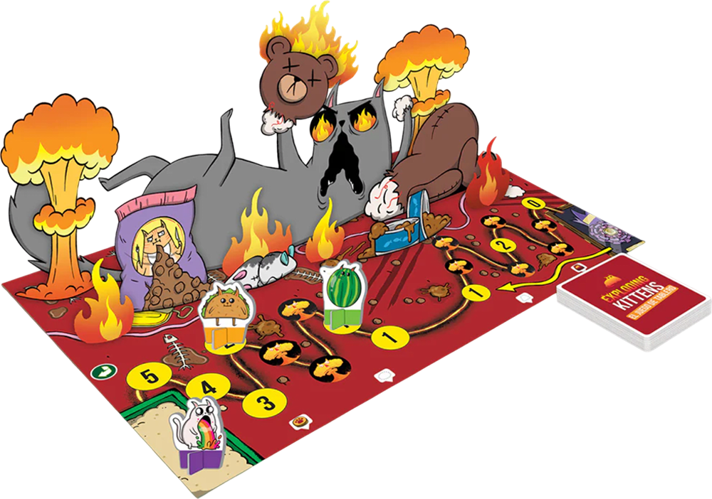 Exploding Kittens El Juego de Tablero2