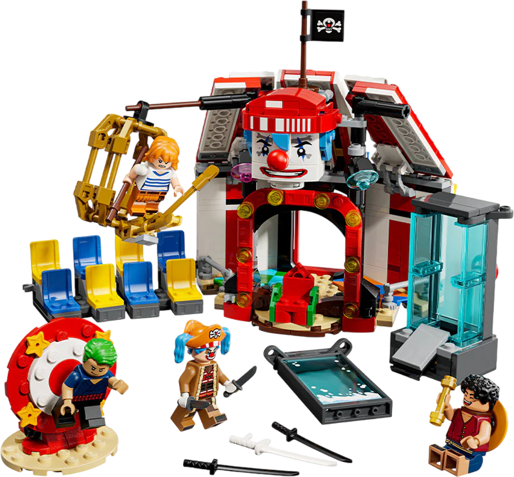 LEGO One Piece: Carpa de Circo de Buggy el Payaso2