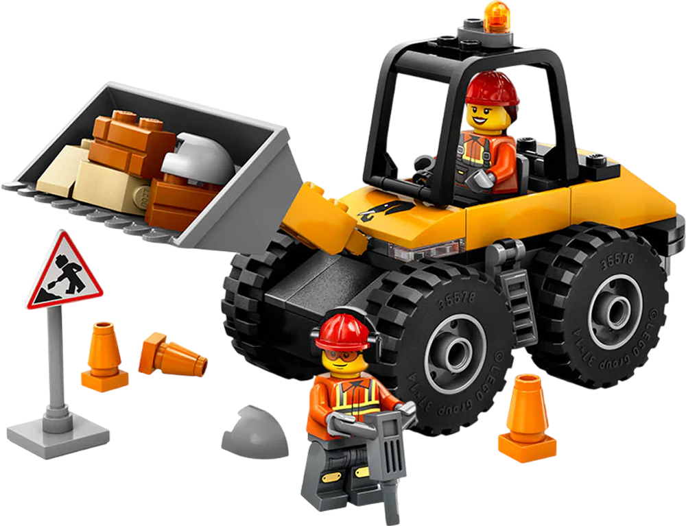LEGO City: Cargadora con Ruedas Amarilla2