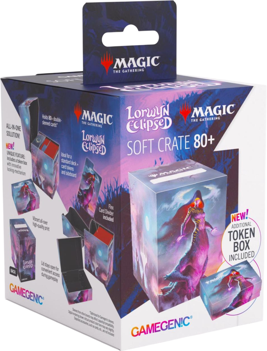 Deck Box Gamegenic Soft Crate 80+ MTG Lorwyn Eclipsed: Moonshadow 0