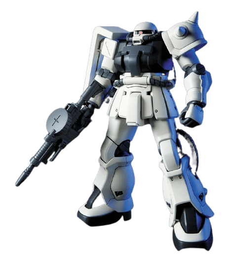 Model Kit Bandai Hobby HG: MS-06F-2 Zaku II F2 (Mass Productive Mobile Suit)2