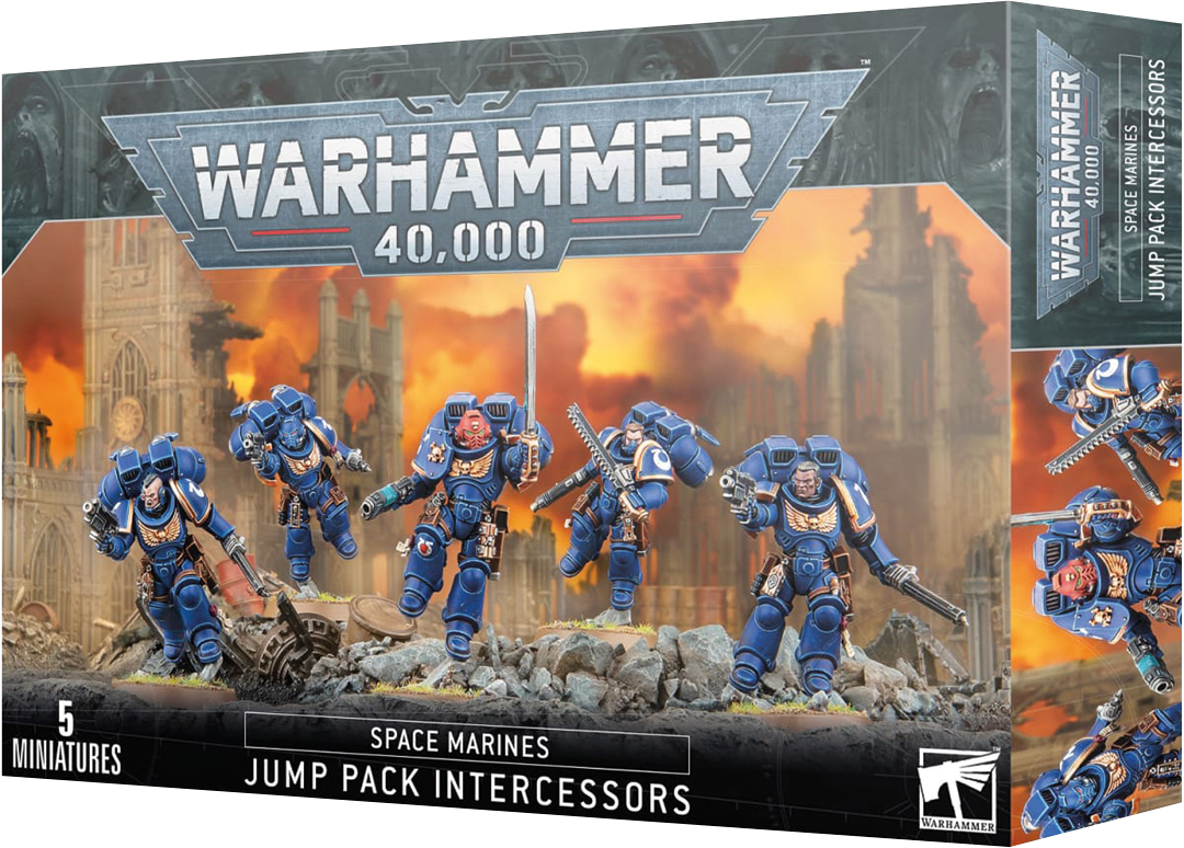 WH 40k Space Marines: Jump Pack Intercessors 0