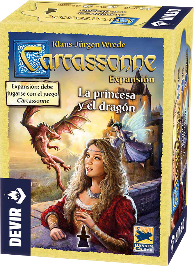 Carcassonne: La Princesa y El Dragón 0
