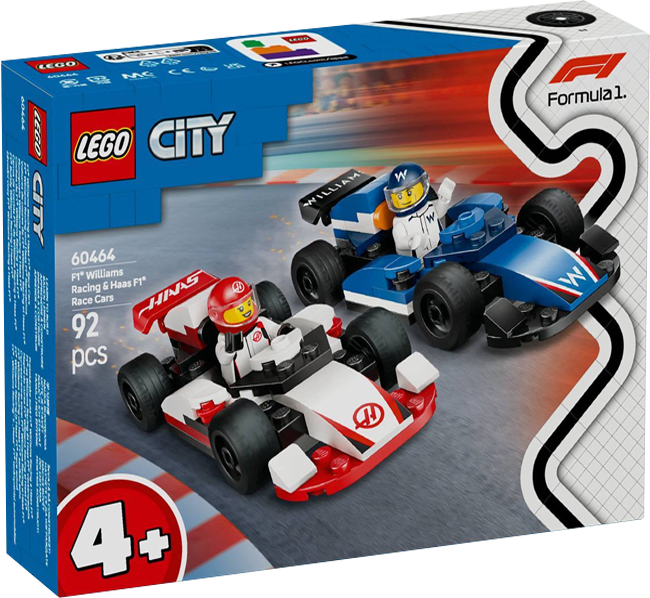 LEGO City: Autos de F1® Williams Racing y Haas F1® 0