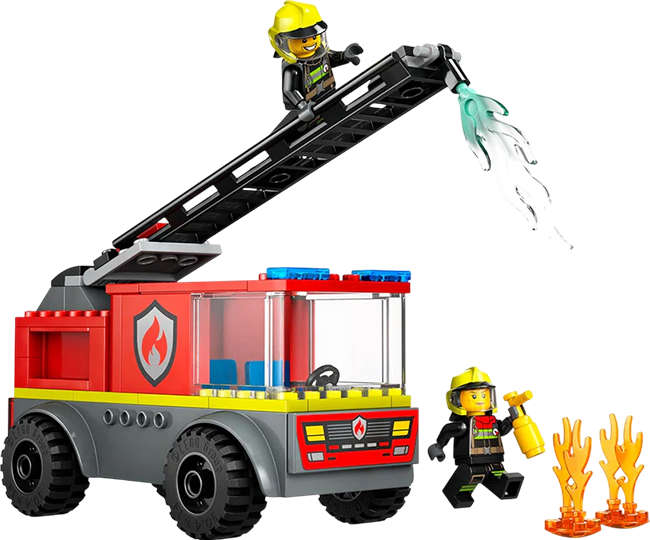 LEGO City: Camión de Bomberos con Escalera2