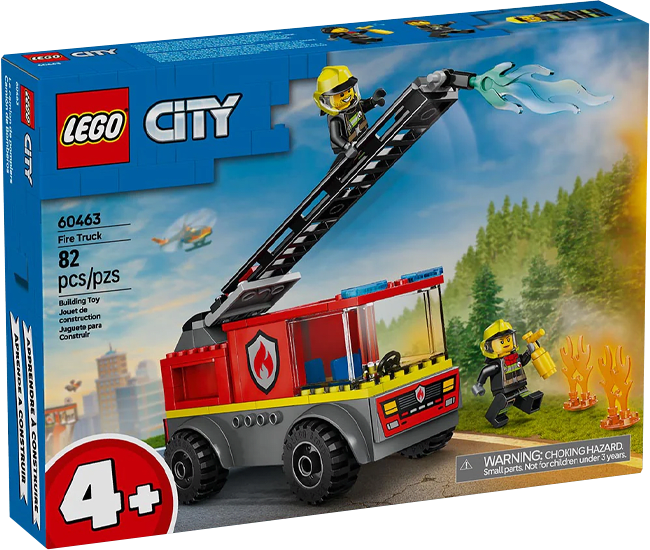 LEGO City: Camión de Bomberos con Escalera 0