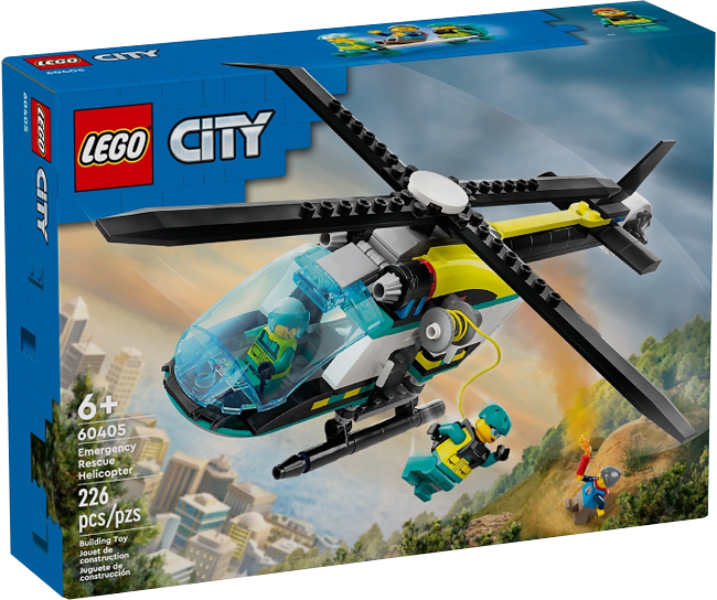 LEGO City: Helicóptero de Rescate para Emergencias 0
