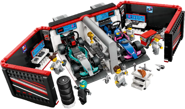 LEGO City: F1 Garage & Mercedes-AMG & Alpine Cars2
