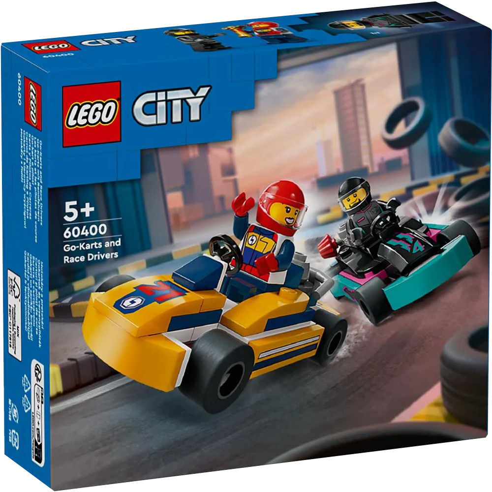 LEGO City: Go-Karts y Pilotos de Carreras 0