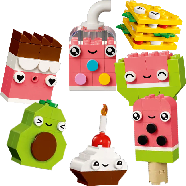 LEGO Classic: Amigos Nutritivos Creativos2