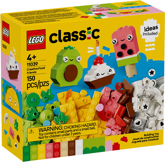 LEGO Classic: Amigos Nutritivos Creativos 0