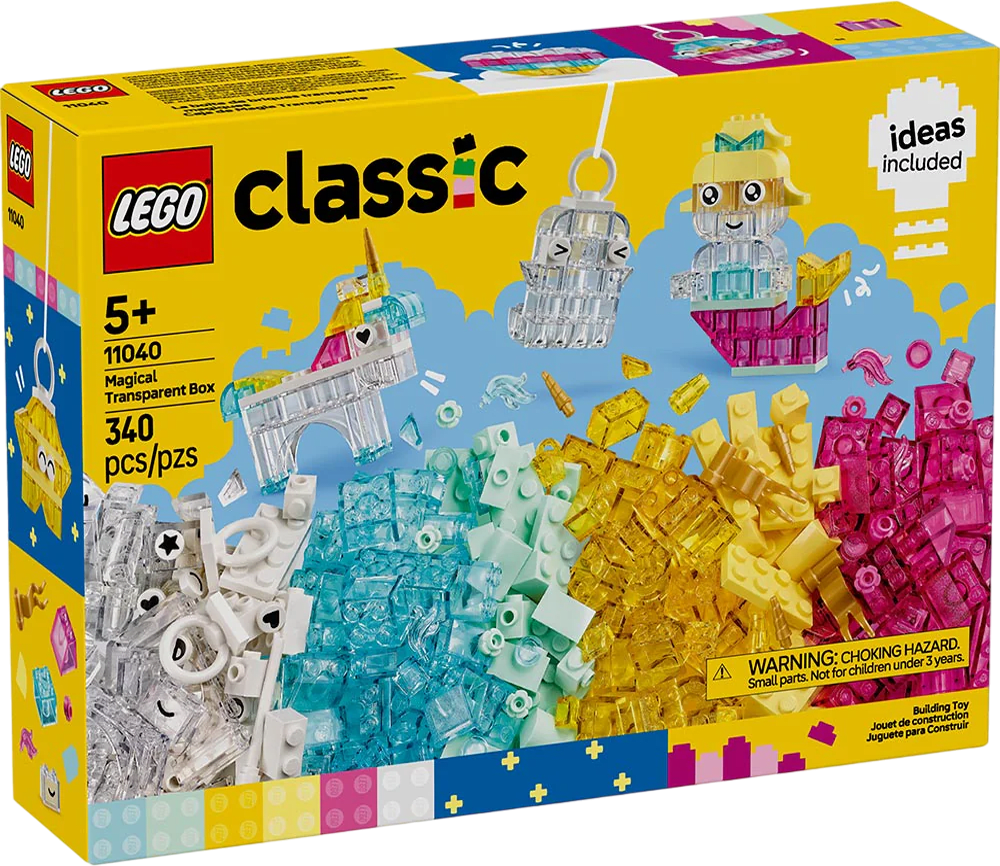 LEGO Classic: Caja de Magia Transparente 0