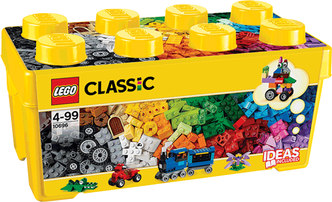 LEGO Classic: Caja Mediana de Ladrillos Creativos LEGO 0