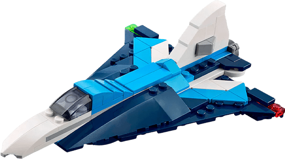LEGO Creator: Aeronave: Avión de Carreras4