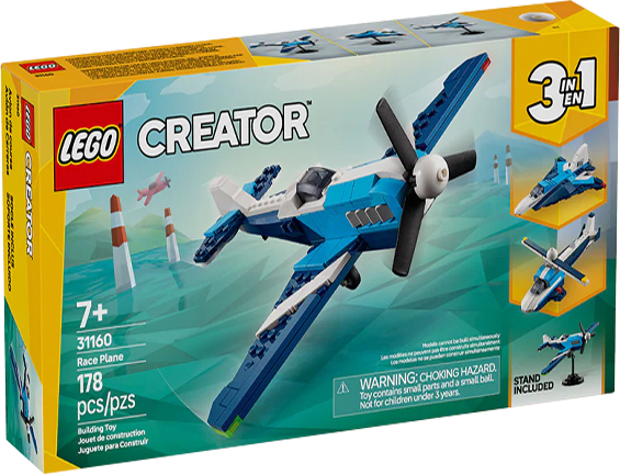 LEGO Creator: Aeronave: Avión de Carreras 0