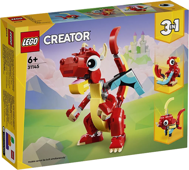 LEGO Creator: Dragón Rojo 0